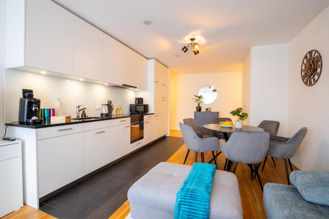 Special Einstein II Apartment Basel, Messe Kleinbasel 10-Star ภายนอก รูปภาพ