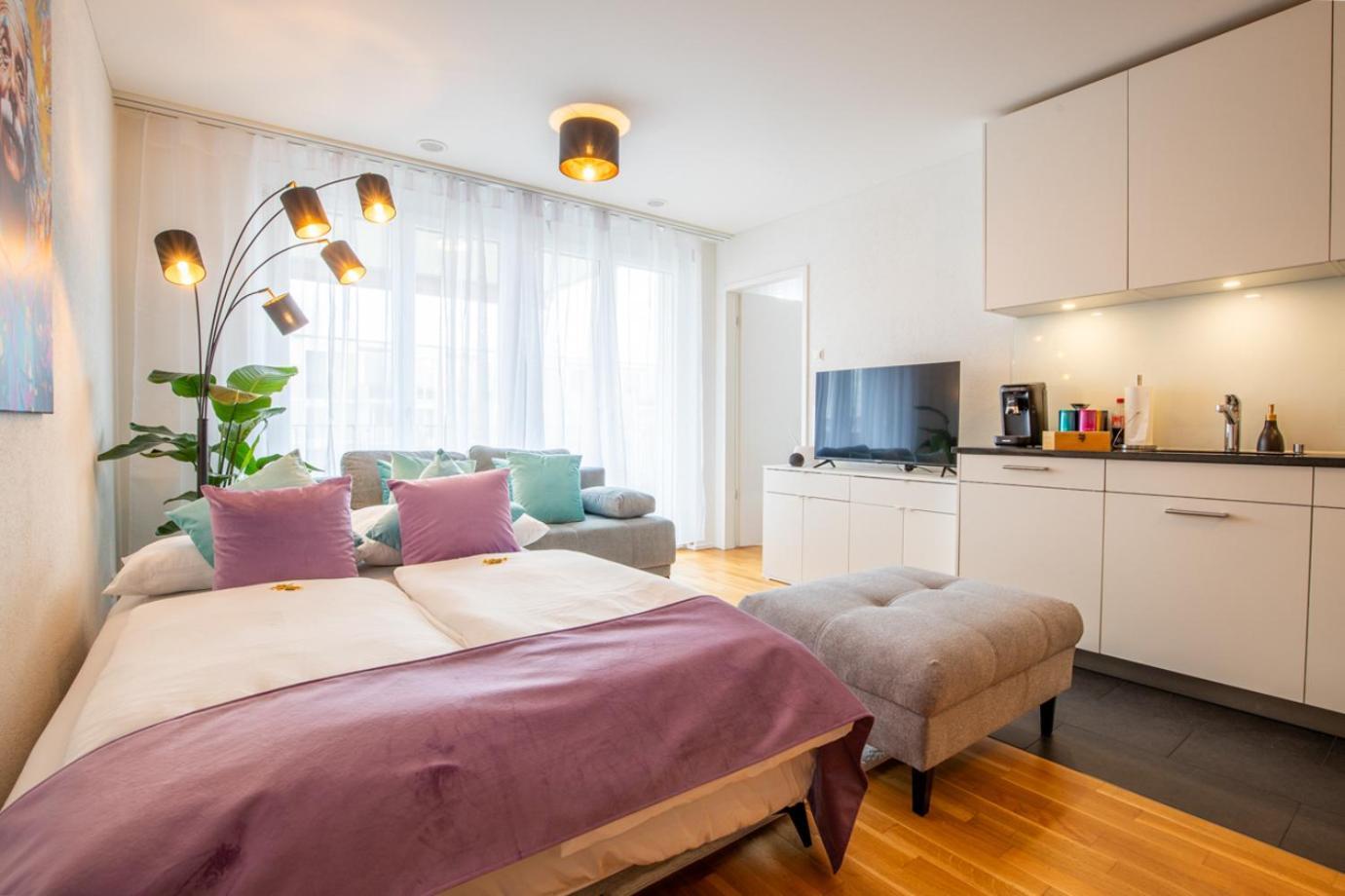 Special Einstein II Apartment Basel, Messe Kleinbasel 10-Star ภายนอก รูปภาพ